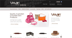 Desktop Screenshot of crocodileleather.com.au
